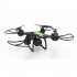 JJRC DIY Teaching Assembly Drone Interactive Training Fixed Altitude Aerial Photography Remote Control Aircraft Black orange without camera