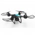 JJRC DIY Teaching Assembly Drone Interactive Training Fixed Altitude Aerial Photography Remote Control Aircraft Black orange without camera