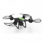 JJRC DIY Teaching Assembly Drone Interactive Training Fixed Altitude Aerial Photography Remote Control Aircraft Black green 4k