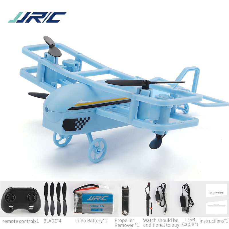 JJRC H95 2.4G Mode 2 360 Degree Roll Headless Mode Keep Flying Height Remote control Mini FPV Racing Drone RC Quadcopter blue