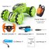 JJRC Q110 Gesture Induction Programming Stunt Car Drift Climbing Remote Control Car Toy With Cool Lights Green 1 18
