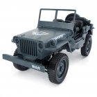 JJRC Q65 1 10 Open top Simulation Remote Control Four wheel Drive 2 4G Crawler Car Toy Blue