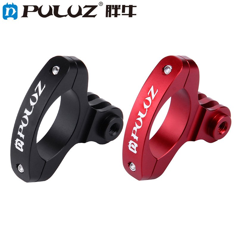 PULUZ O Shape Cycling Bike Mount Bicycle Clip Holder Action Camera Handlebar Mount Clamp for GoPro HERO5 /4 /3+ /3 /2 /1 