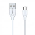 JOYROOM S L352 2 4A Output Charging Charger Data Sync Micro USB Data Cable   white Type C