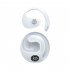 JR07 Wireless Open Ear Headphones With Charging Case Hanging Ear HIFI Sound Headset For Workouts Running Cycling Working White