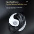 JR07 Wireless Open Ear Headphones With Charging Case Hanging Ear HIFI Sound Headset For Workouts Running Cycling Working White