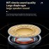 JR07 Wireless Open Ear Headphones With Charging Case Hanging Ear HIFI Sound Headset For Workouts Running Cycling Working White