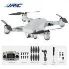 JRC X16 5G WIFI FPV GPS Foldable RC Drones with 6K HD Camera Optical Flow Positioning Brushless Motor Quadcopter M09 Gray 1 battery