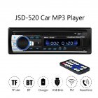 JSD-520 Car Radio Stereo Replacement Wireless Speaker MP3 Player FM Audio Stereo Sound Receiver Auto Multimedia Player black