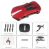 JY018 Folding Drone is an extremely compact and lightweight quad copter that comes with an integrated camera and 100m control distance  