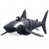 JY028 2 4G Remote Control Shark Boat Model Waterproof RC Toy Black and White