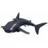 JY028 2 4G Remote Control Shark Boat Model Waterproof RC Toy Black and White