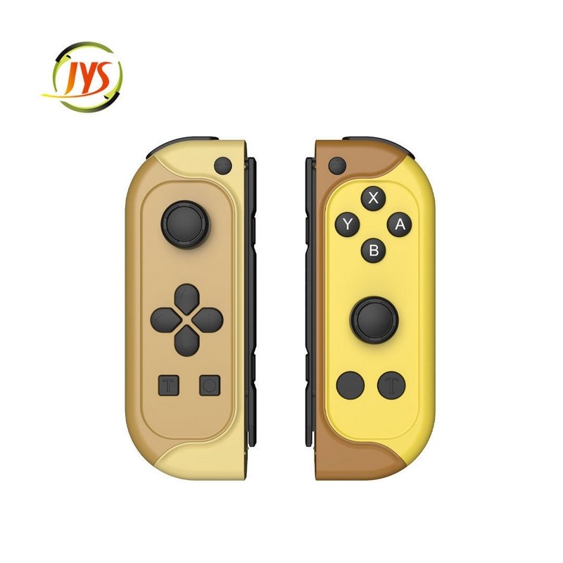 JYS Game Console Wireless Controller Left And Right Bluetooth-compatible Handle With Nfc Screenshot Vibration Compatible For Switch Joy-con Pikachu color