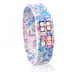 Ladies Metal LED Watch - Iron Geisha Ladies Metal LED Watch - Iron Geisha