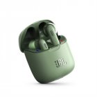 Jbl Tune 220 Tws Bluetooth V5 0 Wireless Headphones with Stereo Mic Charging Box Green