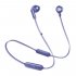 Jbl Tune215bt Wireless Bluetooth compatible Headphones Semi in ear 5 0 Transmission Type c Fast Charging Earphone lilac purple