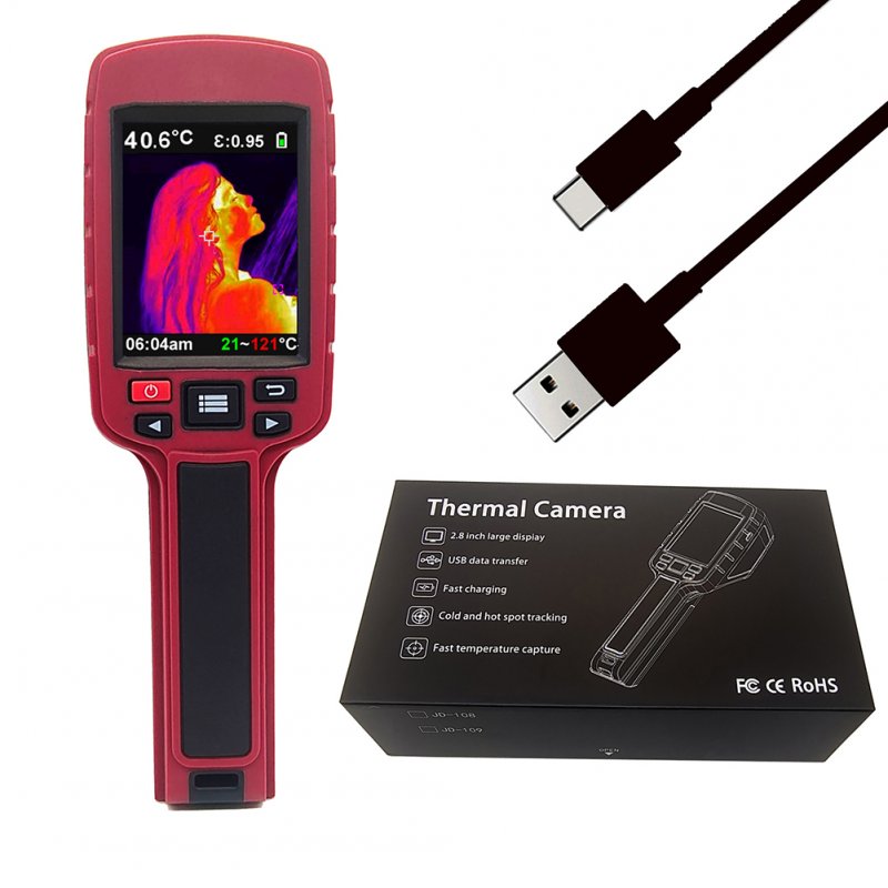 Jd-109 Hd Thermal Imager Handheld Infrared Thermal Imaging Camera Inspection Tool as picture show