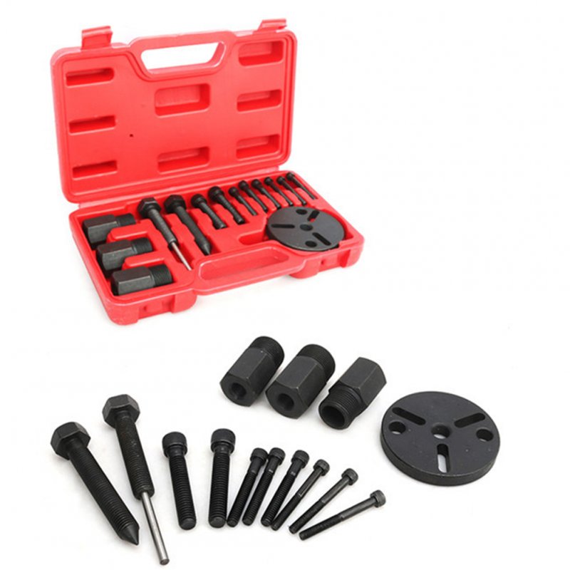 Car Air Conditioning Tool AC Clutch Removal Kit Automotive Air Conditioning Compressor Bearing Quick Puller Set 