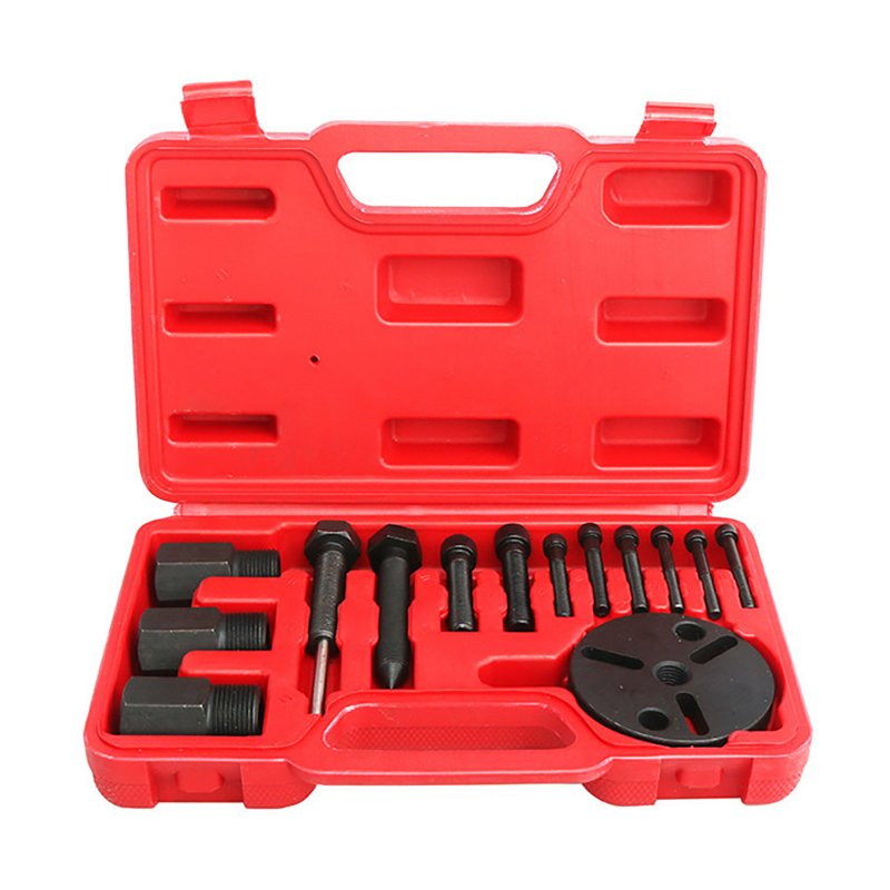 Car Air Conditioning Tool AC Clutch Removal Kit Automotive Air Conditioning Compressor Bearing Quick Puller Set 