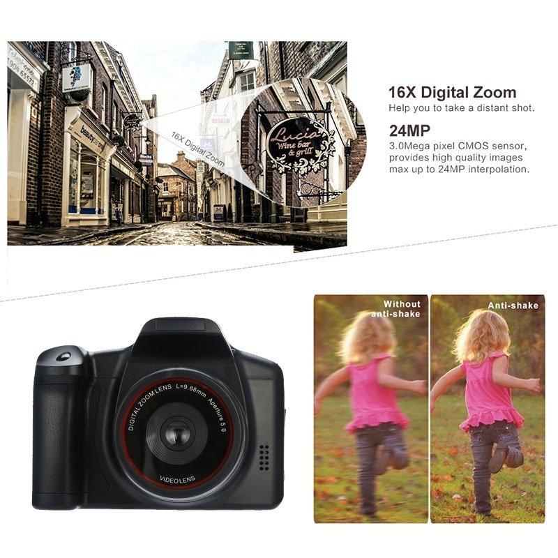 HD 1080P Video Camcorder Handheld Digital Camera 16X Zoom Digital Camera 