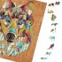 Jigsaw  Puzzles Cardboard Animal Unique Shaped Irregular Three dimensional Puzzle Game colorful