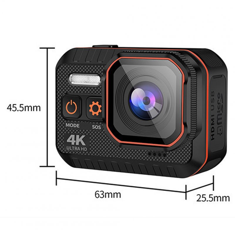 4k 24fps Video Car Dash Cam Ultra-clear Motion Camera Novatek 96658 RC Body Waterproof Camcorder Dv 