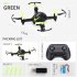 Jjrc H48 Rc Mini Aircraft Drone Helicopter 2 4g 4ch 6axis Gyro Remote Control Quadcopter Drone 360 Degree Flip Rc Toy Boy Gift Green  English version 