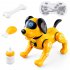 Jjrc R19 Remote Control Robot Electronic Pets Programmable Robot Rc Robotic Stunt Puppy Robot Dog Toy Yellow  English version 