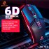 Jm 518 Wired Gaming Mouse Rgb Colorful Luminous Gaming Desktop Computer Competitive 6g Competitive Mouse Black