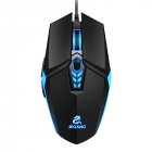 Jm-518 Wired Gaming Mouse Rgb Colorful Luminous Gaming Desktop Computer Competitive 6g Competitive Mouse Black