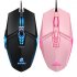 Jm 518 Wired Gaming Mouse Rgb Colorful Luminous Gaming Desktop Computer Competitive 6g Competitive Mouse Black