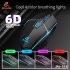 Jm 518 Wired Gaming Mouse Rgb Colorful Luminous Gaming Desktop Computer Competitive 6g Competitive Mouse Black