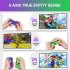 Joypad Wireless Controller Joystick Gamepad Controllers Joy Pads with Straps for Switch Game Controllers black yellow