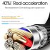 Joyroom L317 2 4A Nylon braided USB Charging Cable 3 in 1 USB Cable