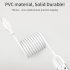 Joyroom S L352 2 4A Fast Charging Charging Cable for iPhone Android Mobile Phone White 