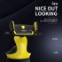 Joyroom ZS162 Magnet Car Phone Holder 360 Degree Rotating Car Windshield Suction Cup Mount Holder   Yellow