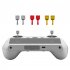 Joystick Replacement Remote Controller Sticks Compatible For Dji Mini 3 Pro With Screen Remote Control Thumb Rocker red