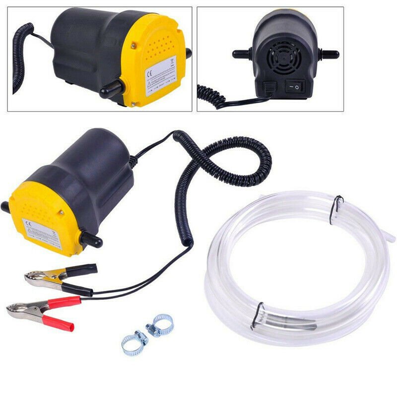 Oil Diesel Fuel Fluid Extractor Electric Transfer Scavenge Suction Pump 5A 12V 