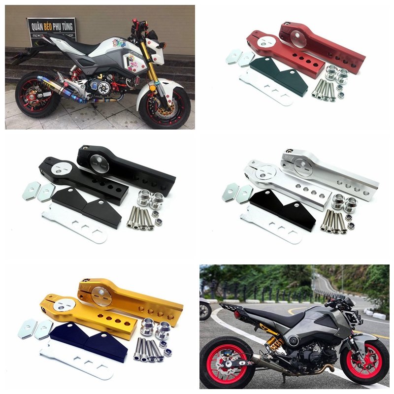 Motorcycle Accessories Adapted for Honda MSX125/ MSX125 SF CNC Rear Fork Expandable Accessories 