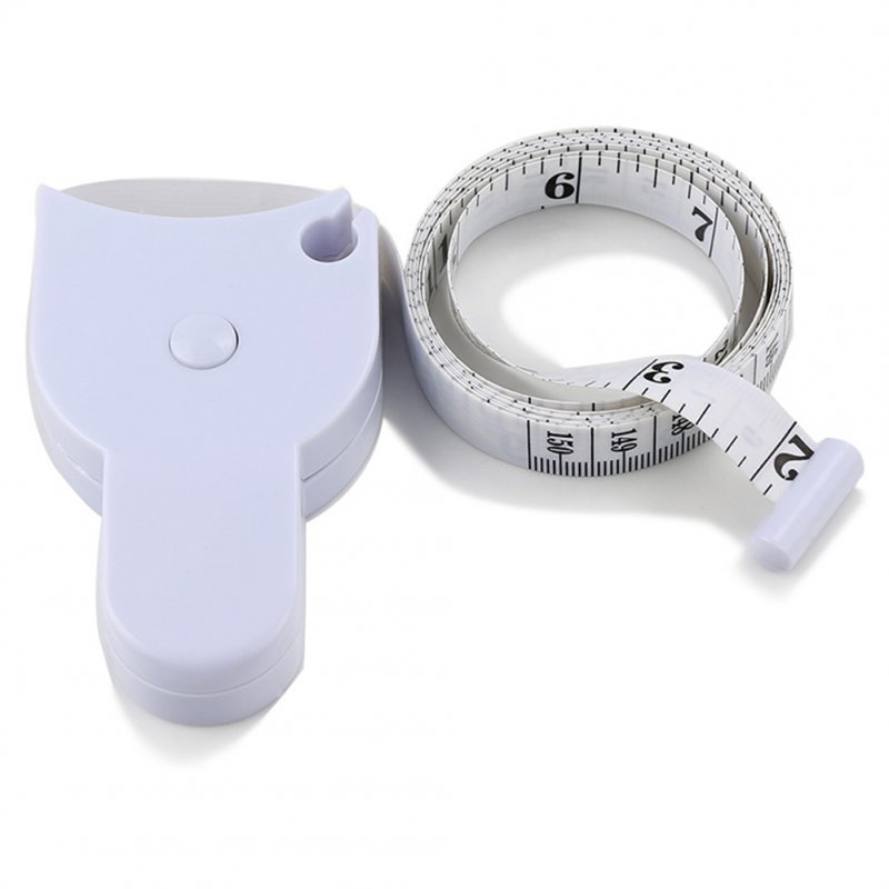 1.5m Soft Tape Measure with Handle Retractable Waist Scale Y-shaped Measure