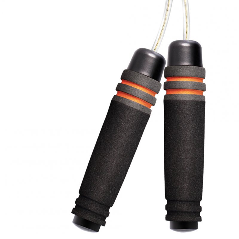 Jump Rope Heavy Load Steel Wire PVC Skipping Rope for Gym Fitness Training with Storage Bag Set 2
