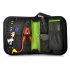 Jump Starter and Power Bank Kit with 13600mAh Power Bank  a 4 in 1 USB Interface  8 Laptop Adapters  Glare LED Flashlight