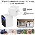 K1 Digital Clock Hidden Camera HD 1080P WiFi Camera Clock Motion Detection Camcorder APP Remote Viewing Camera