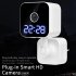 K1 WIFI Camera Surveillance Camera Clear 1080P HD Two Way Voice Intercom Real Time Monitoring Smart Camera US Plug