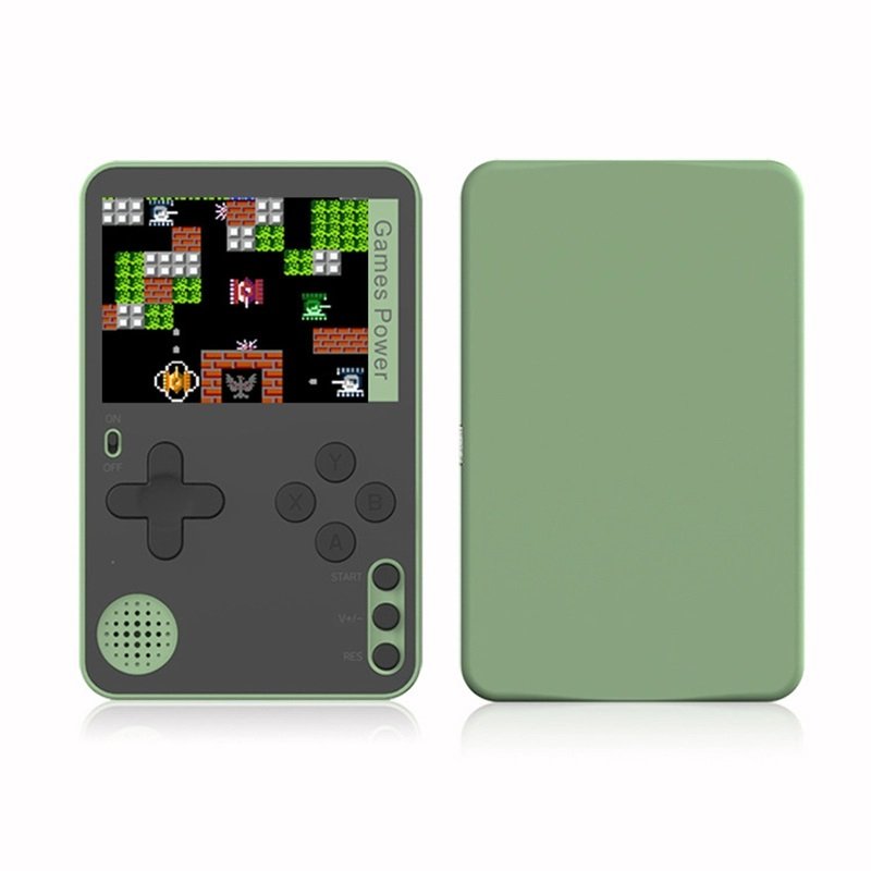 K10 Handheld Video Games Console Built-in 500 Retro Classic Games Gaming Player Mini Pocket Gamepads green
