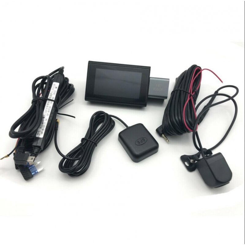 K11 4G Drive Recorder Car DVR GPS Logger Dual Lens 1080P WiFi Night Vision Auto Video  Remote Monitoring black