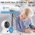 K11 Security Camera Visual Doorbell 2 Way Talking Camera Motion Detection Alarm Monitor Intelligent HD Cams