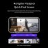 K11 Security Cameras Wireless Motion Detection Night Vision Real Time App Alarm WiFi 1080P HD Camera White