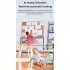 K11 Security Cameras Wireless Motion Detection Night Vision Real Time App Alarm WiFi 1080P HD Camera White