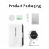 K11 Security Cameras Wireless Motion Detection Night Vision Real Time App Alarm WiFi 1080P HD Camera White